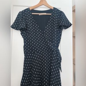 Abercrombie & Fitch Tie Wrap Dress